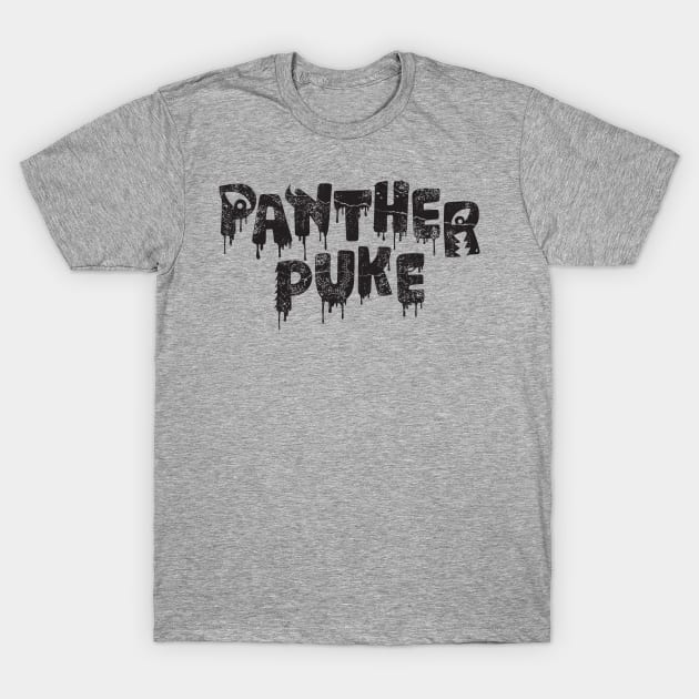 Spoopy Time Panther Puke T-Shirt by PantherPuke
